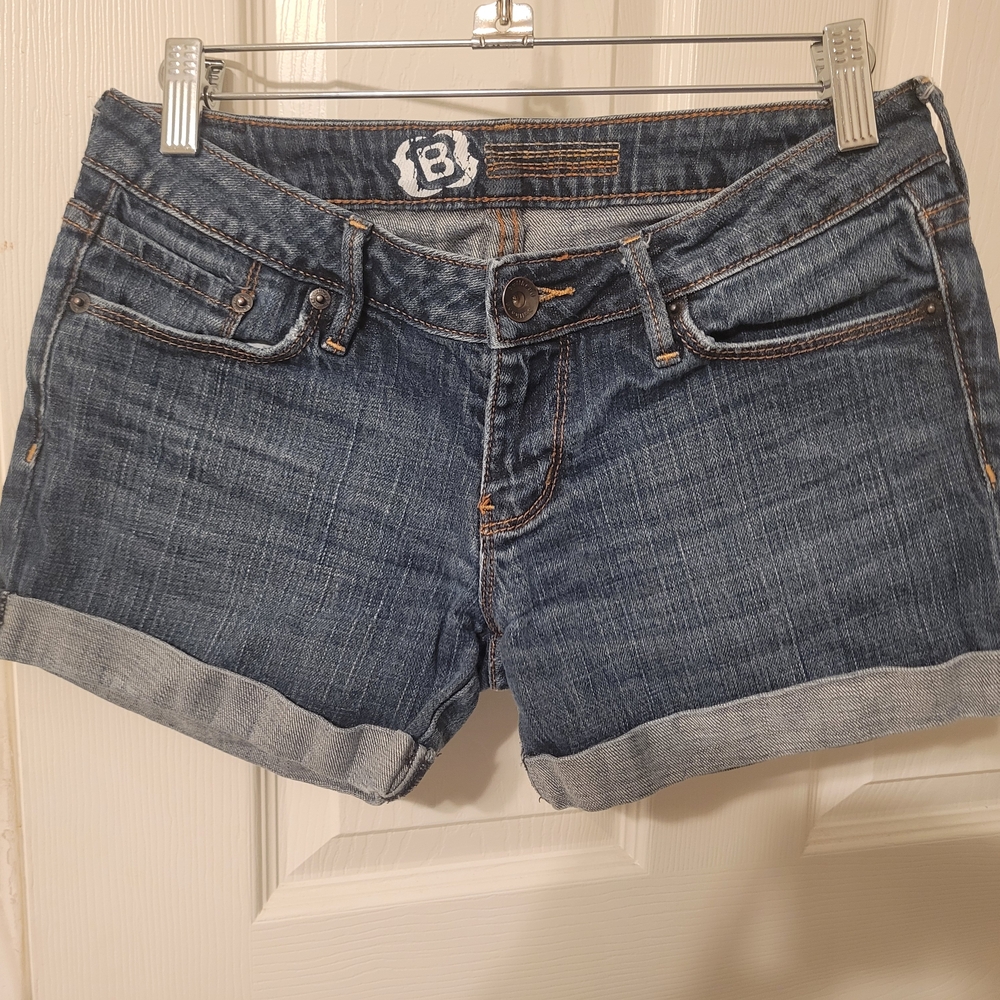 Bullhead Dark Blue Jean Shorts